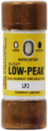 Low-Peak Class J Fuse 10 A, Dual Element, Time Delay, 300 kAIC, 600 V