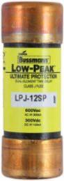 Low-Peak Fuse 12 A, Dual Class J, Time Delay, 300 kAIC at 600 V