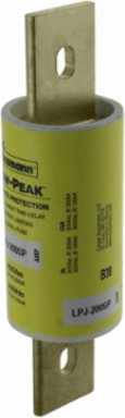 Low-Peak Fuse, 175 A, Class J, Dual, Time Delay, 100 kAIC Vdc, 600 V