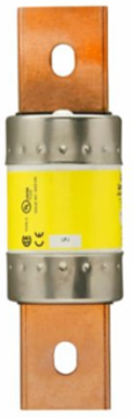 Class J Low-Peak Fuse, 350 A, Time Delay, 300 kAIC at 600 V, Dual
