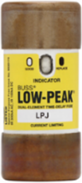Low-Peak Fuse, Class J, 35 A, 600 Vac/300 Vdc, Time Delay, Dual Elements
