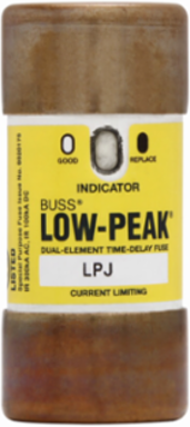 Low-Peak Fuse 40 A Dual Class J Ferrule end Time Delay 600 V