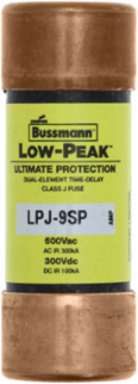 Current-limiting Fuses 9A, 600 Vac, 300 Vdc, 0.81 Inch Diameter