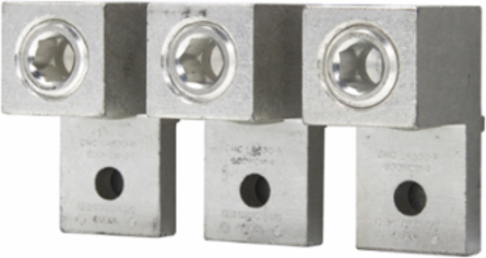 Terminal Lug Kit with 400A Amperage Rating, 4.25 Inch Length, 1.5 Inch Width, 3.25 Inch Height