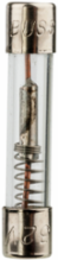 Time-Delay Fuse, 6A Amperage, 250 Vac Voltage, 1.25 Inch Length, Glass Tube Construction