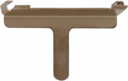 DIN Rail End Stop 3 Inch Width, 5.25 Inch Length, 1.25 Inch Height