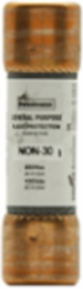 General Purpose Fuse 125 mA, 250 Vac, 50 kAIC, Non Indicating, 2 Inch Height