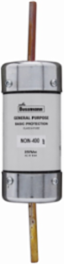 Supplemental One-Time Fuse 400 A Class H 10 kAIC 250 V Blade End