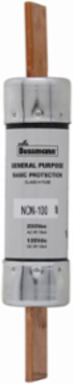Supplemental One-Time Fuse, 70 A, Class H, Blade End x Blade End, 50 kAIC at 125 Vdc