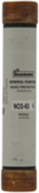 Supplemental One-Time Fuse 35 A, Class K5, 50 kAIC at 600 Vac, Ferrule End x Ferrule End