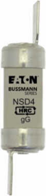 Low Voltage Fuse 550V 4A 80 kAIC Class C gL/gG Offset Blade Tag 14 x 59 mm