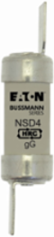 Low Voltage Fuse 550V 4A 80 kAIC Class C gL/gG Offset Blade Tag 14 x 59 mm
