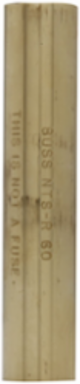 Dummy Fuse Neutral 35-60A Class H, R, 600V, 5.2 Inch Height
