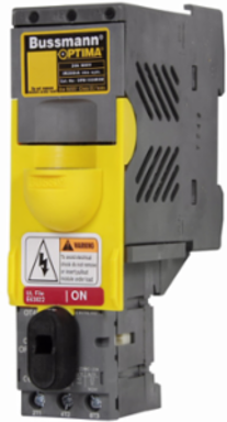 Optima Fuse Holder, 600V, 30A, Three-pole, 3.74 Inch Width, 0.8 lb