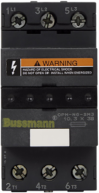 Optima Fuse Holder, 600V, 0-30A, Three-pole, 2.7 Inch Length, 1.8 Inch Width