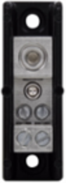 Power Distribution Block, IP20 Finger-safe, 600 Vac, 175A, Single-pole