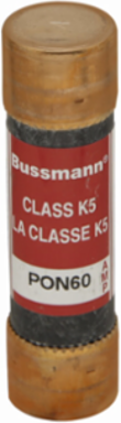 One-Time Fuse 250V 40A 10 kAIC Ferrule End x Ferrule End