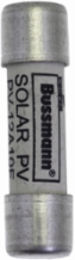 Photovoltaic Fuse 12A, 1000 Vdc, Interrupt Rating 50 kAIC, Ceramic Body