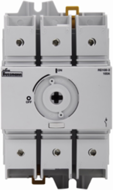 Non-Fused Rotary Disconnect Switch 600V 100A Compact Switch 8 Inch x 6 Inch