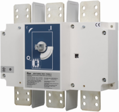 Non-Fused Rotary Disconnect Switch, 600V, 1200A, 14.75 Inch Length, Front Handle Operation
