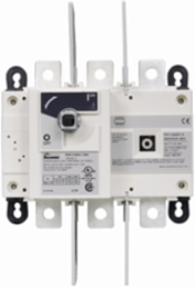 Non-Fused Rotary Disconnect Switch, 600 Vac, 250 Vdc, 200A, Front Handle Operation
