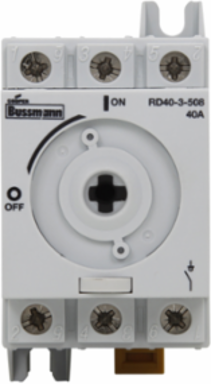 Non-Fused Rotary Disconnect Switch 40A 600V 2.49 Inch Width