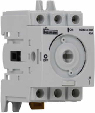 Non-Fused Rotary Disconnect Switch 40A 600V 2.49 Inch Width