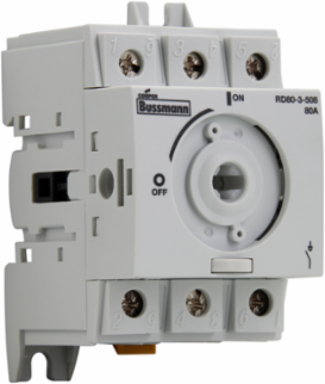 Non-Fused Rotary Disconnect Switch 600V 80A 2.7 Inch Length