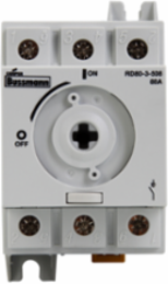 Non-Fused Rotary Disconnect Switch 600V 80A 2.7 Inch Length