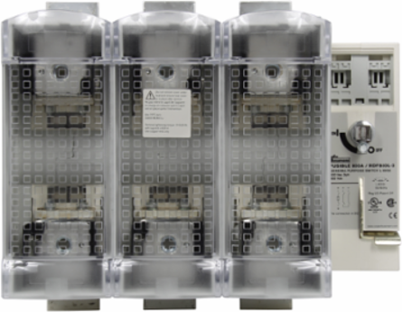 Fused Rotary Disconnect Switch 800A, 600V, 14.5 Inch Long, 39.2 LB