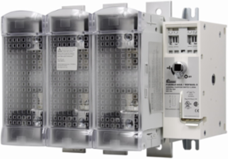 Fused Disconnect Switch 800A 600V AC/DC Front Handle 39.2 LB 12.5 Inch Height