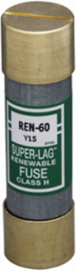Renewable Fuse 45 A, 250 Vac, 10 kAIC, Class H, 10 Count