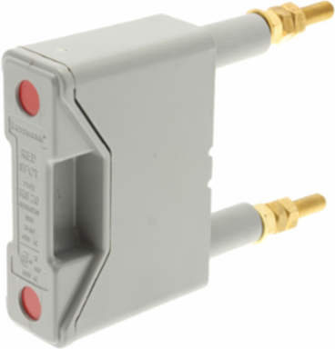 Low Voltage Fuse Holder 660V 20A 1-Pole 79MM Height Grey