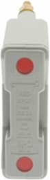 Low Voltage Fuse Holder 660V 20A 1-Pole 79MM Height Grey