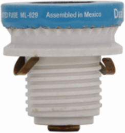 Heavy Duty Time Delay Plug Fuse 9 Amp, 125 Volt, 10 kA Interrupt Rating, Threaded Mount