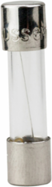 Time-Delay Fuse 1A 250 Vac 35A Interrupt Rating Glass Tube .75 Inch Length