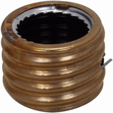 Industrial/Commercial Grade Plug Fuse Adapter, 20 A, Edison Base, 13.31 Inch Length