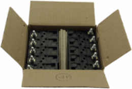 Low Voltage Fuse Holder 20A Single-Pole 59 mm Height 71 mm Width 25 mm Depth