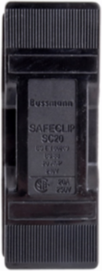 Fuse Holder 20A Single-Pole, 25 mm Width, 71 mm Height