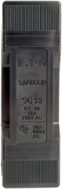 Low Voltage Fuse Holder 32A 550V Front Connected 25MM Width