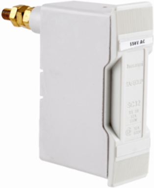Low Voltage Fuse Holder 32A, Single-Pole, 81 mm Length, 87 mm Height