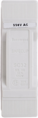 Low Voltage Fuse Holder 32A, Single-Pole, 81 mm Length, 87 mm Height