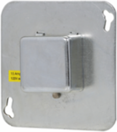 Square Box Cover Unit 15A 125V 4.13 Inch x 2 Inch with Switch Control