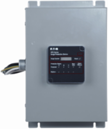 Surge Protection Device, SPD series, 100 kAIC, 120/240V Split single-phase, Standard feature package and surge counter, NEMA 1 enclosure, External side mount, 150 L-N, 150 L-G, 150 N-G, 300 L-L operating voltage