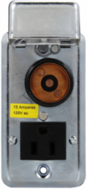 Handy Box Cover Unit 4.2 Inch x 2.6 Inch x 2.26 Inch, 125V, 15A