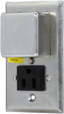 Switch Box Cover Unit 125V 15A Weatherproof 4.49 Inch x 2.4 Inch x 2.74 Inch