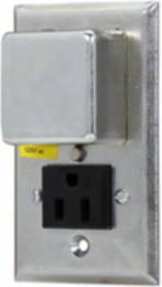Switch Box Cover Unit 125V 15A Weatherproof 4.49 Inch x 2.4 Inch x 2.74 Inch