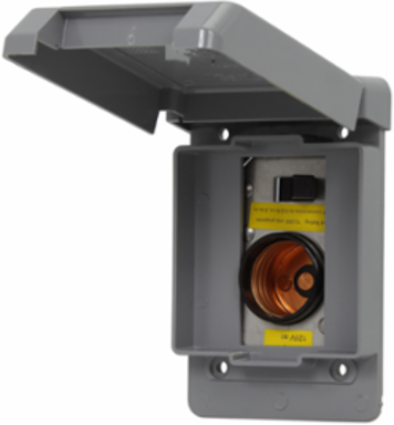Handy Box Cover Unit 4.75 Inch x 1.76 Inch Weather Proof 125V 15A