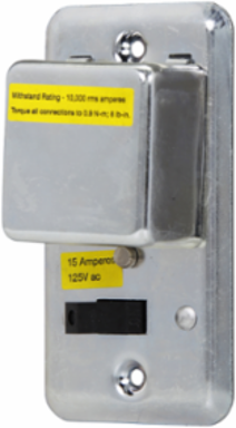 Handy Box Cover Unit 4.44 Inch x 2.78 Inch, 125V, 15A, with Switch Control
