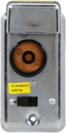 Handy Box Cover Unit 4.44 Inch x 2.78 Inch, 125V, 15A, with Switch Control
